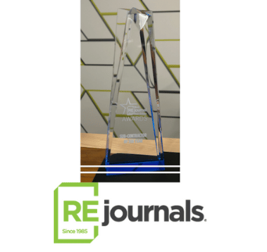 Illinois Real Estate Journal Awards Siteline the "Subcontractor of the Year" Award.